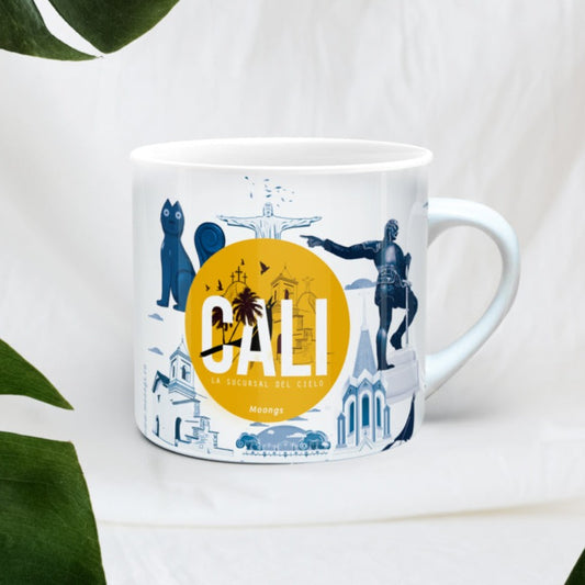 Taza de cerámica - Cali Ilustrada