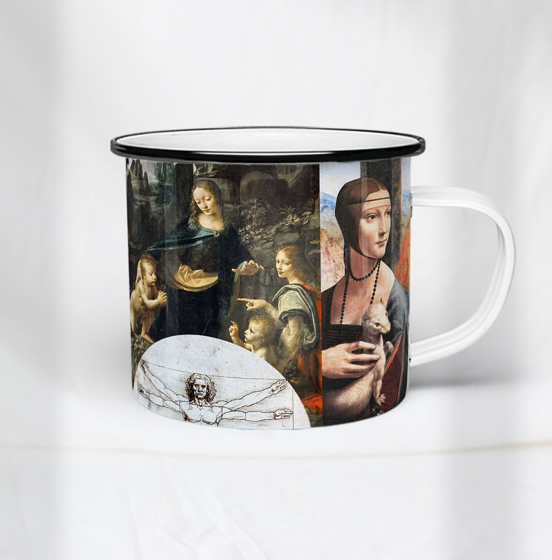 Taza de peltre Leonardo Da Vinci