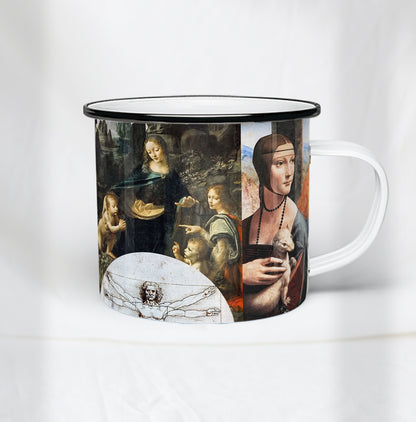 Taza de peltre Leonardo Da Vinci