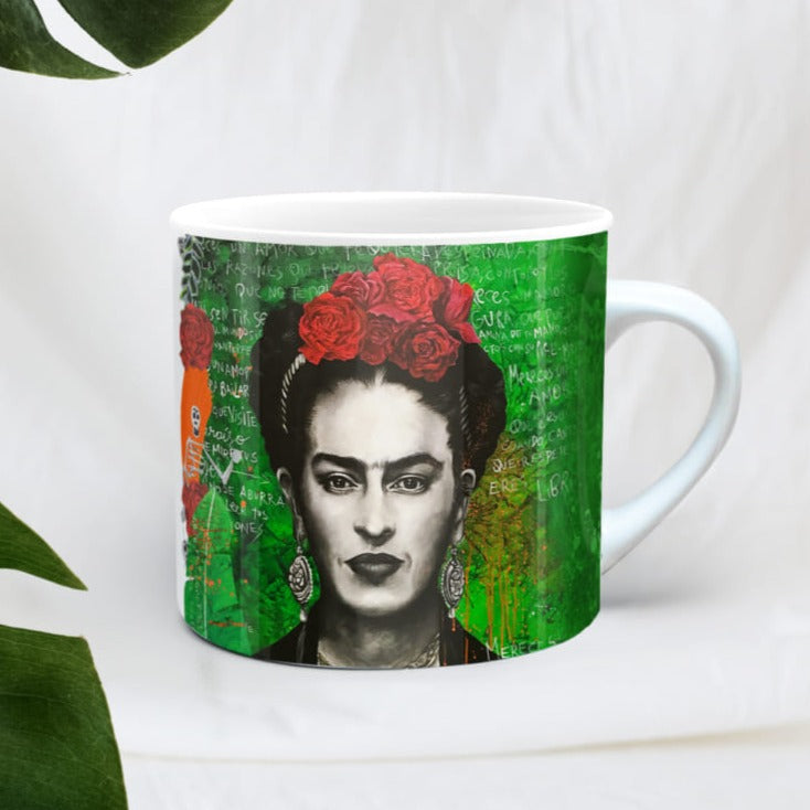 Taza de cerámica - Frida Khalo Flores