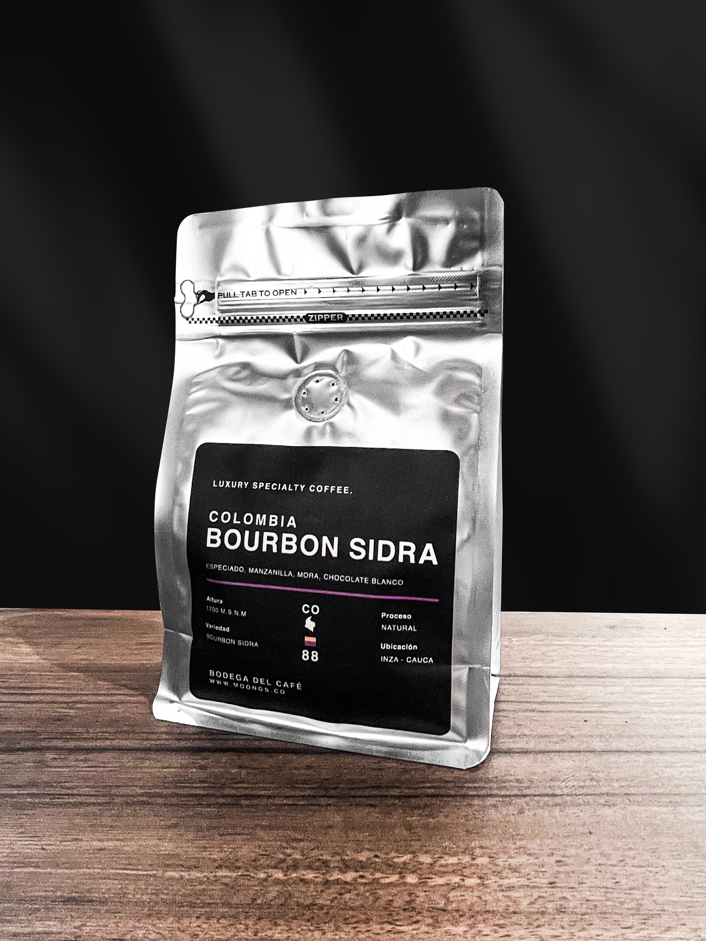 Bourbon Sidra - Natural 250 gr