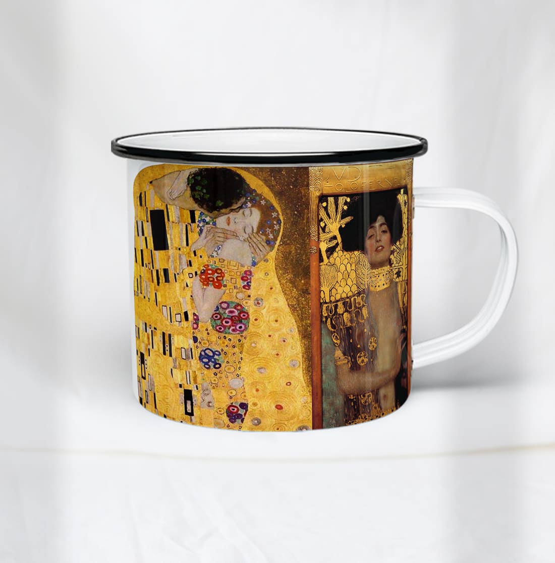 Taza de peltre EL BESO