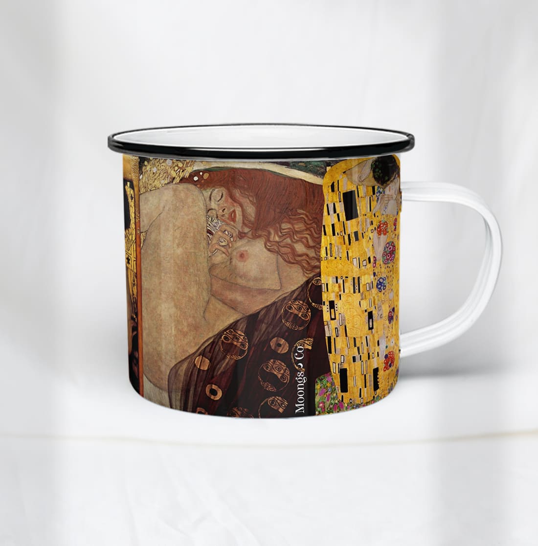 Taza de peltre EL BESO