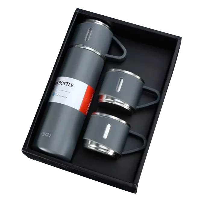 Termo kit 3 Tazas GRIS