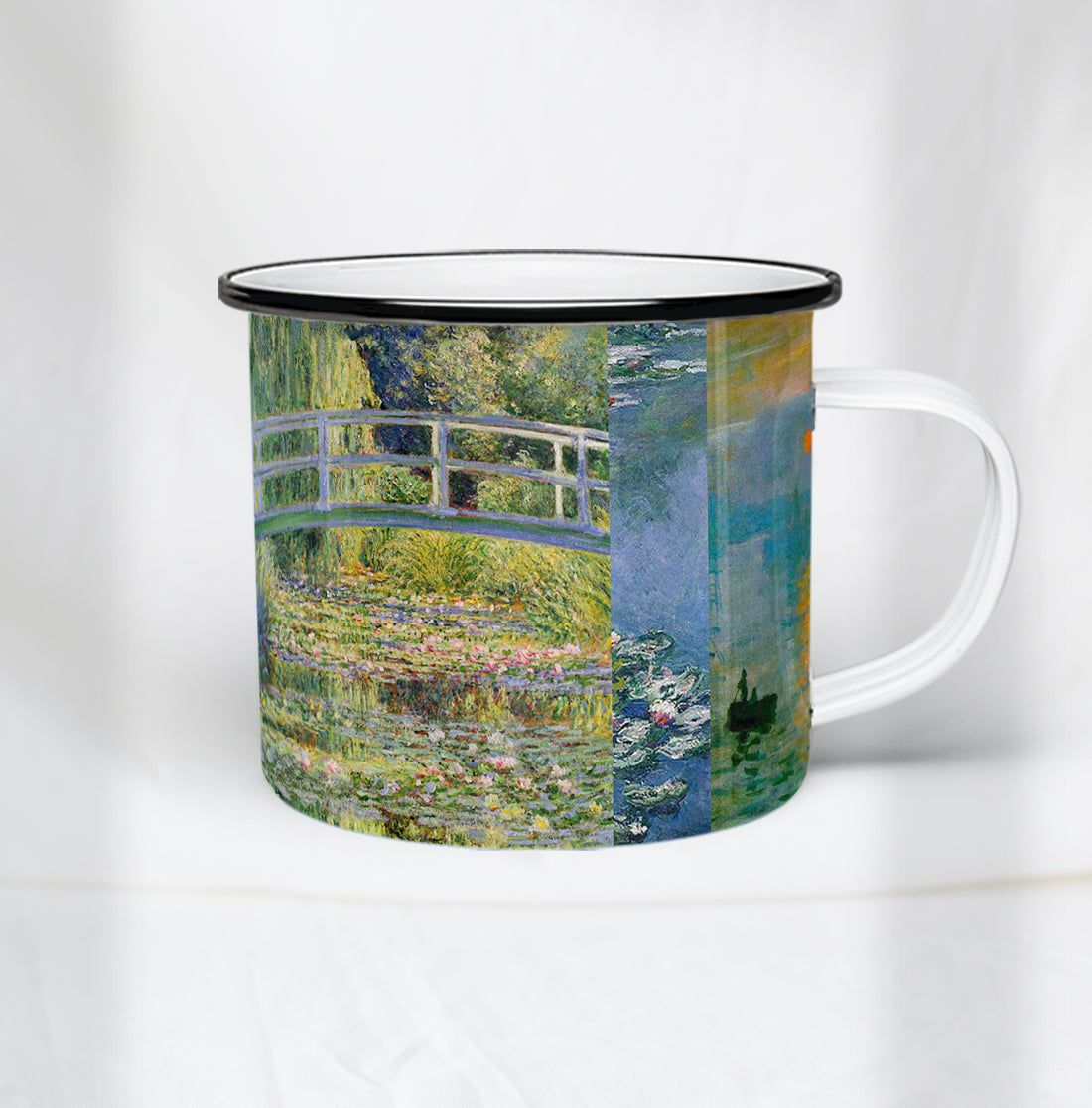 Taza de peltre MONET