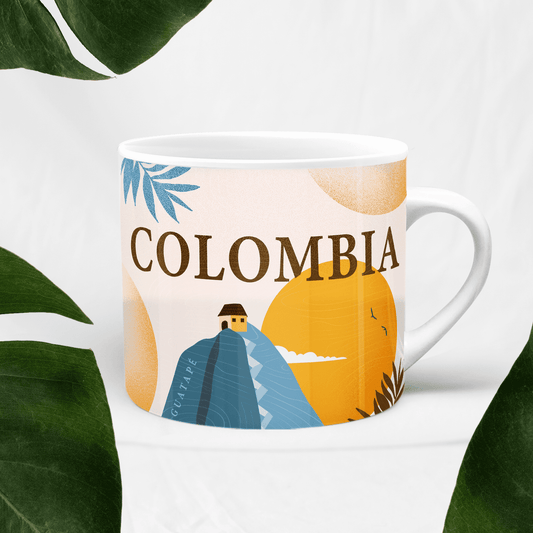 Taza de cerámica -  Colombia Guatapé