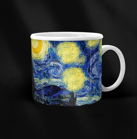 Taza de cerámica - Noche estrellada