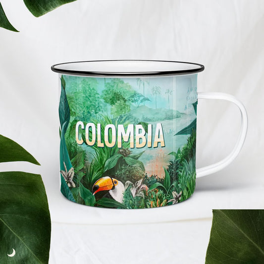 Taza de peltre Colombia