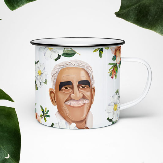 Taza de peltre Gabo