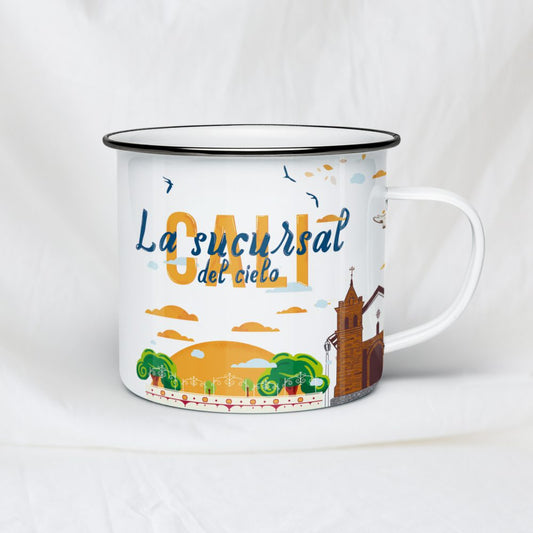 Taza de peltre Sucursal del cielo