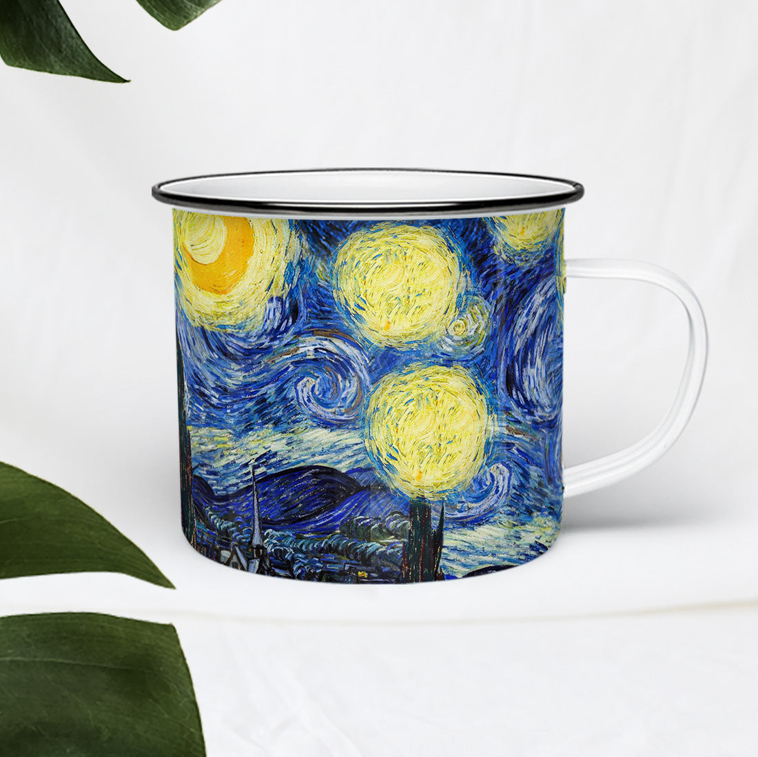 Taza de peltre Noche Estrellada