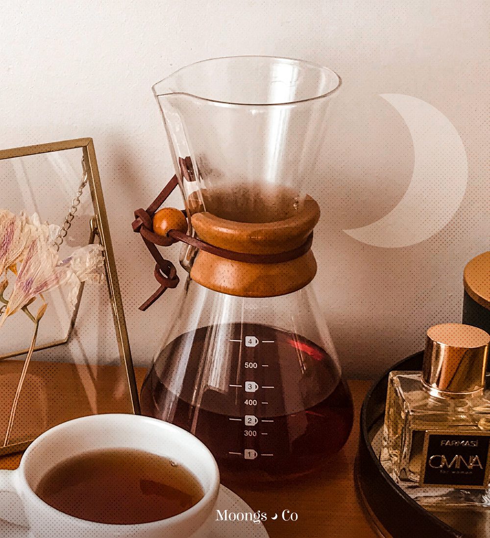 Chemex cuello madera 4 tazas - Moongs