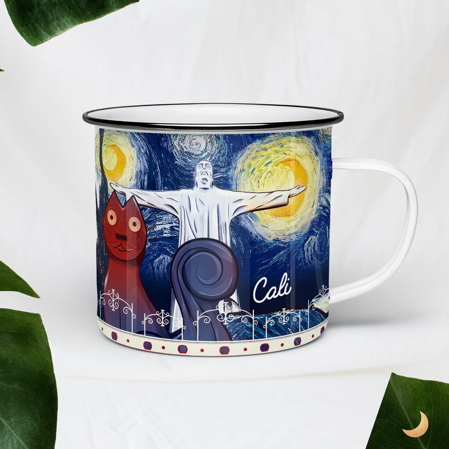 Taza de peltre Cali Van Gogh - Moongs