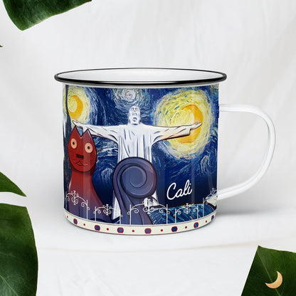 Taza de peltre Cali Van Gogh - Moongs