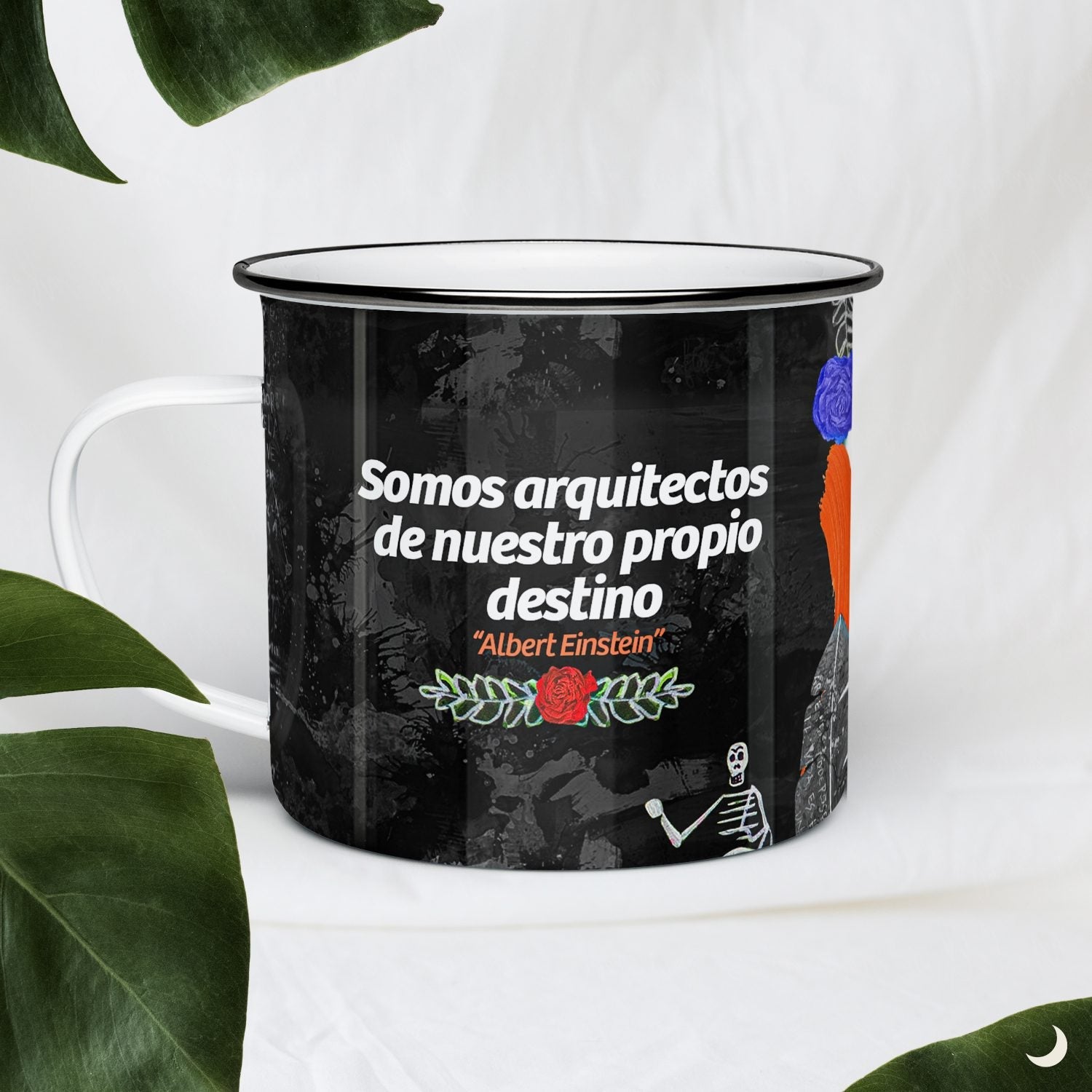 Taza de peltre Einstein - Moongs