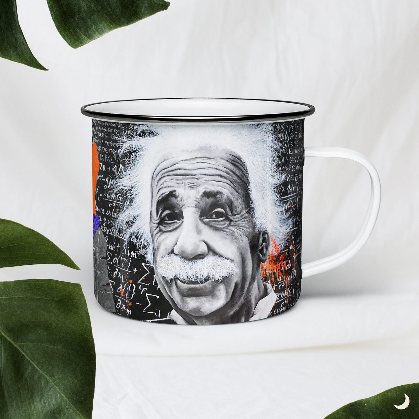 Taza de peltre Einstein - Moongs